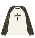 OF CROSS Camo Raglan Long Sleeve T-Shirt