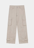 HEM BUTTON UTILITY CARGO PANTS
