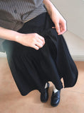Loen Tie Midi Skirt