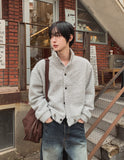 Merry Alpaca High Neck Cardigan