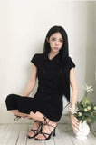 [ EEUN MADE ] Rosette Button Top