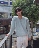 Claire V-neck Mohair Knit