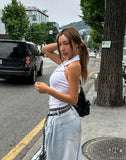 Casey Collar Halter Neck Crop Top