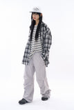 Volt string loose parachute pants