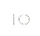 Essence Silver (W) Lace Tennis Earrings