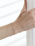 Nova 10K(Y) Pave Petite Station Bracelet