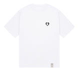 Bear Heart Black Embroidered Short Sleeve Tee