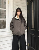 Ohen Color Matching Collar Field Jacket