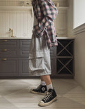 Cozy Cargo Bermuda Pants