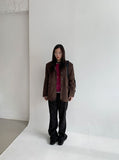 Rammo Suede Wool Single Jacket