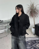Nez suede biker jacket