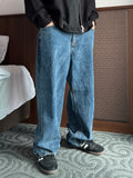 Crack Washed Denim