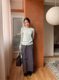 Ferns Cargo Cotton Long Skirt