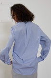 shirring long sleeves shirt