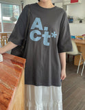 Dideli Printing Over Short Sleeve Tee