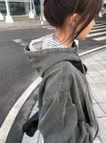 Coron Pigment Over Hood Jacket