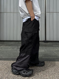 Under Two-Tone Nylon Cargo Pants
