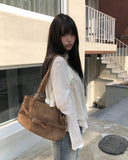 Boohin Chiffon Frill Sleeveless Blouse
