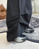 Freak pintuck nylon balloon pants