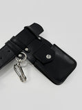 Beoben pocket leather belt