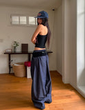 [U-BASIC] Comi Ribbed Y Sleeveless (+with cup)