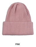 Radi Angora Ribbed Beanie