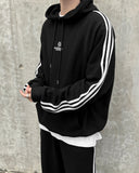 Chest track hoodie