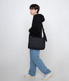 Cross Curved Messenger Bag