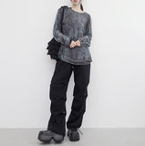 Metina String Shirring Pants