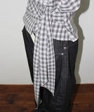 SIDE STRAP CHECK SHIRT