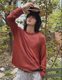 Draw Linen Blend Knit