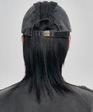 Lace Trimming Washed Cap