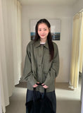 Tiol Cotton Collar Bomber Jacket