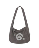 G SYMBOL Cotton Canvas Cross Bag