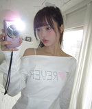 Baru Forever Off-Shoulder Sweatshirt