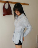 Peden Stripe Side Strap Shirt