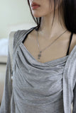 surgical cross necklace