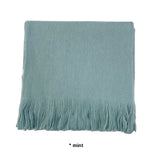 SOFT FRINGE MUFFLER