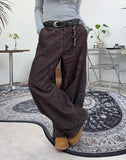 Veron Curved Corduroy Pants