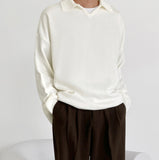 Gail V-neck Collar Knit