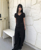 Gaon Balloon Wide Cotton Pants