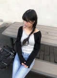 Roble Back Pocket Bootcut Washing Denim Pants
