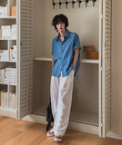 Howes One-Tuck Wide Slacks