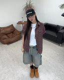 Cron two-pocket check shirt