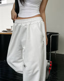 Bohemian stud balloon fit jogger pants
