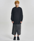 Raw Edge Sculpted Long Sleeve