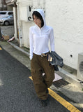 SNAP BUTTON HOOD T
