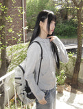 Doming High-Neck Hood Zip-Up