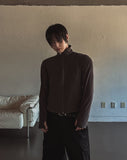 Miren Side Rip High Neck Fleece Zip-up