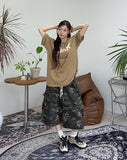Lucien Camo Cargo Bermuda Pants